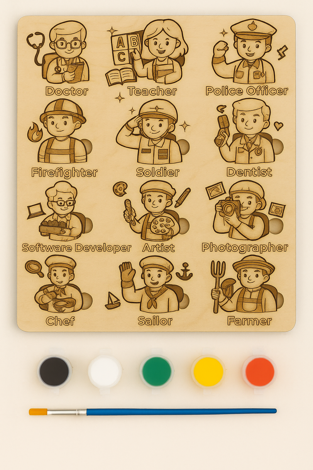 Big People Jobs – Cassidy Custom Puzzles / Frosty Wood Works