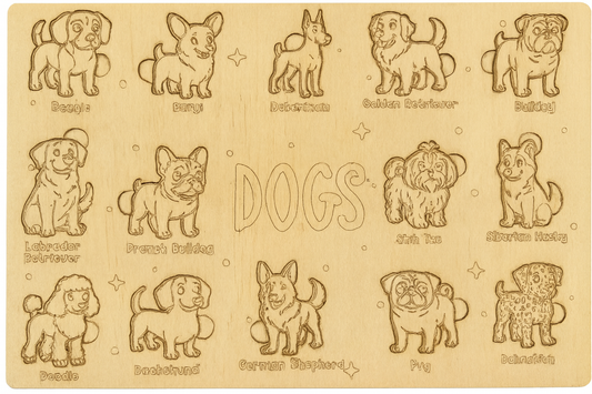 Dog Breeds Puzzle